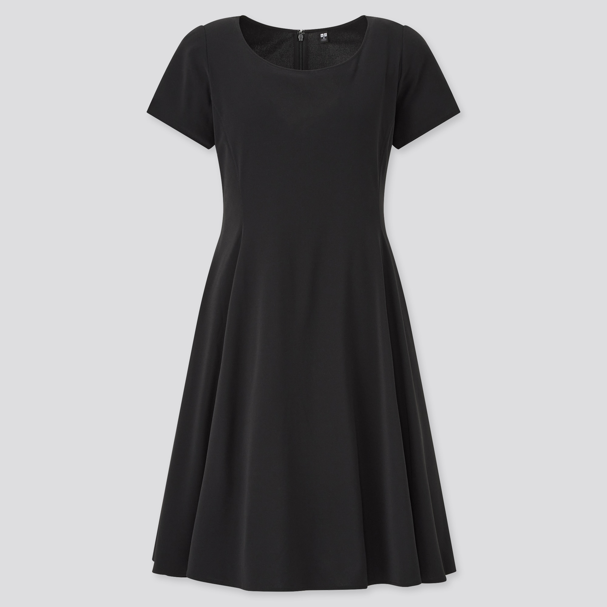 UNIQLO Drape Flare Short-Sleeve Dress | StyleHint