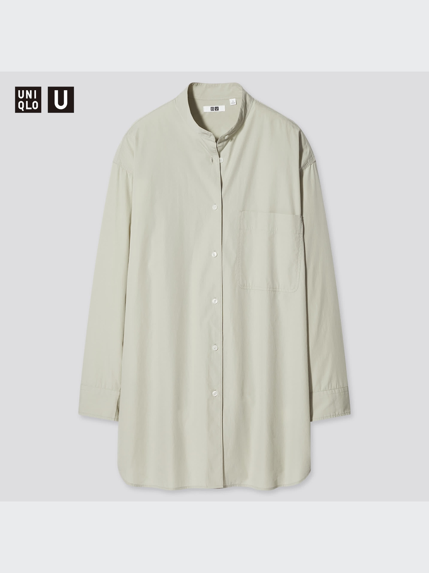 U Oversized Long-Sleeve Shirt | UNIQLO US