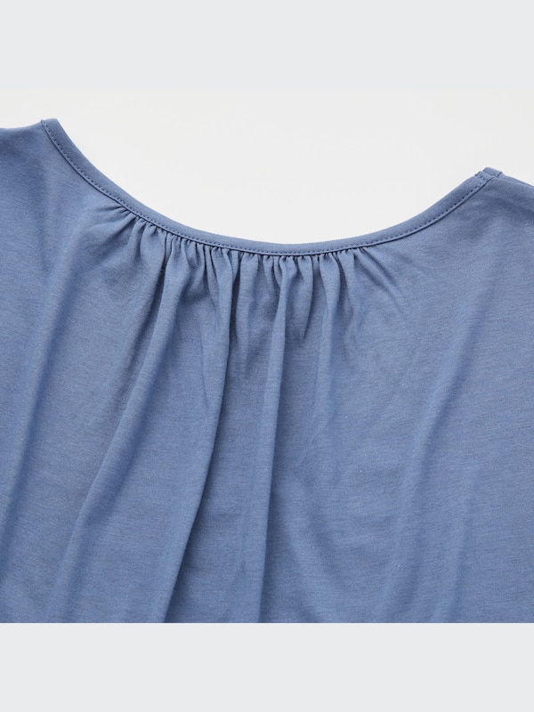 Drape Jersey Short-Sleeve Set
