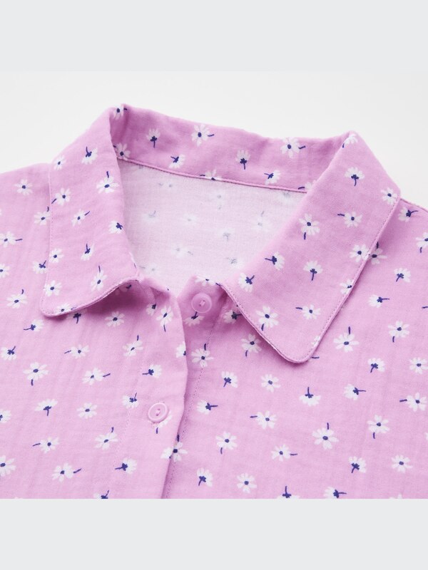 Joy of Print Gauze Short-Sleeve Pajamas