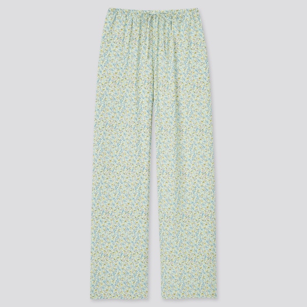 Printed Drape Straight Pants | UNIQLO US