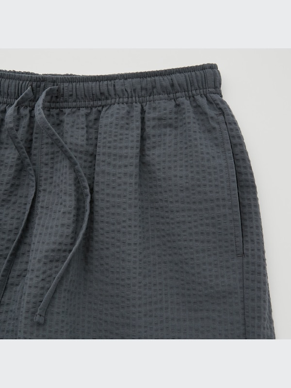Cotton Relaco Seersucker Shorts