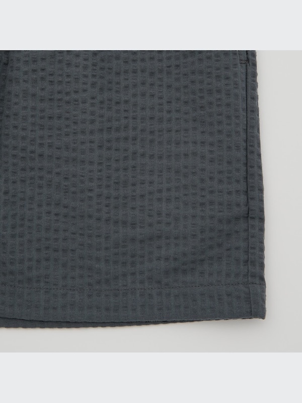 Cotton Relaco Seersucker Shorts