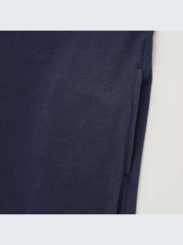 Drape Jersey Short-Sleeve Dress