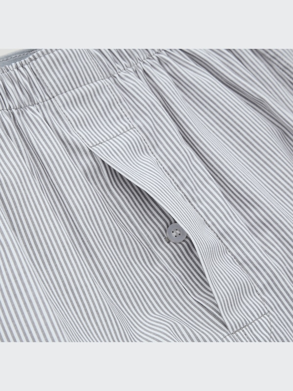 Woven Striped Boxers