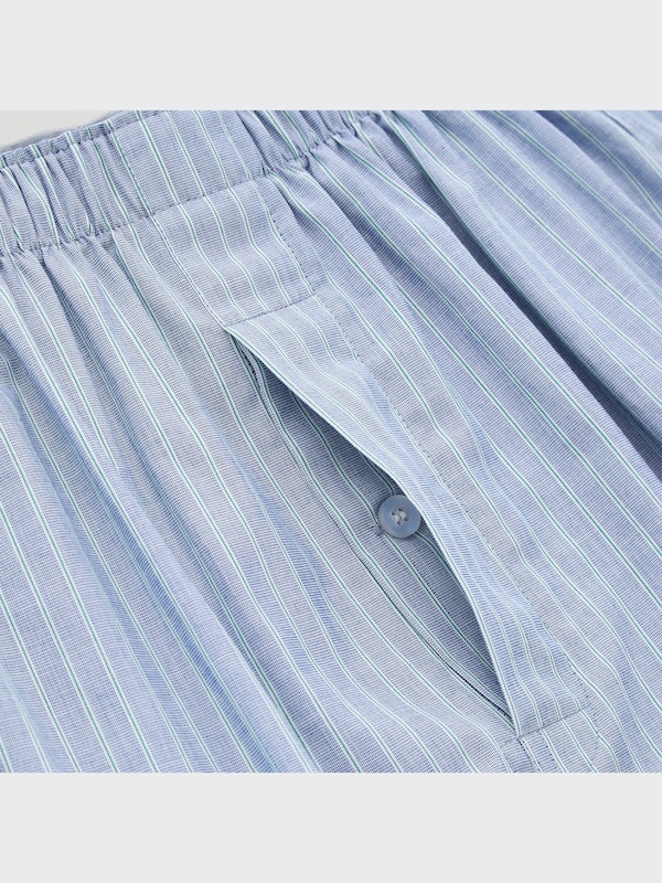 Woven Striped Boxers