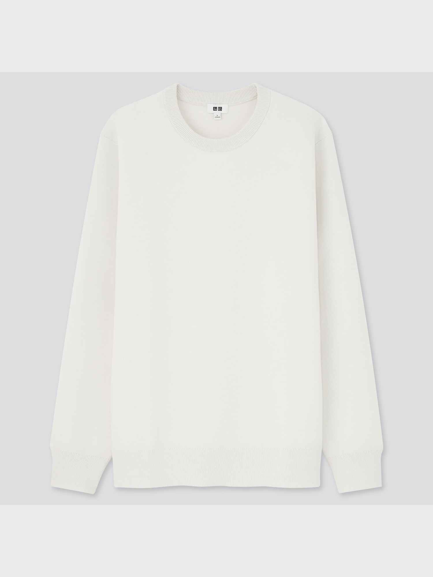 Washable Stretch Crew Neck Long-Sleeve Sweater | UNIQLO US