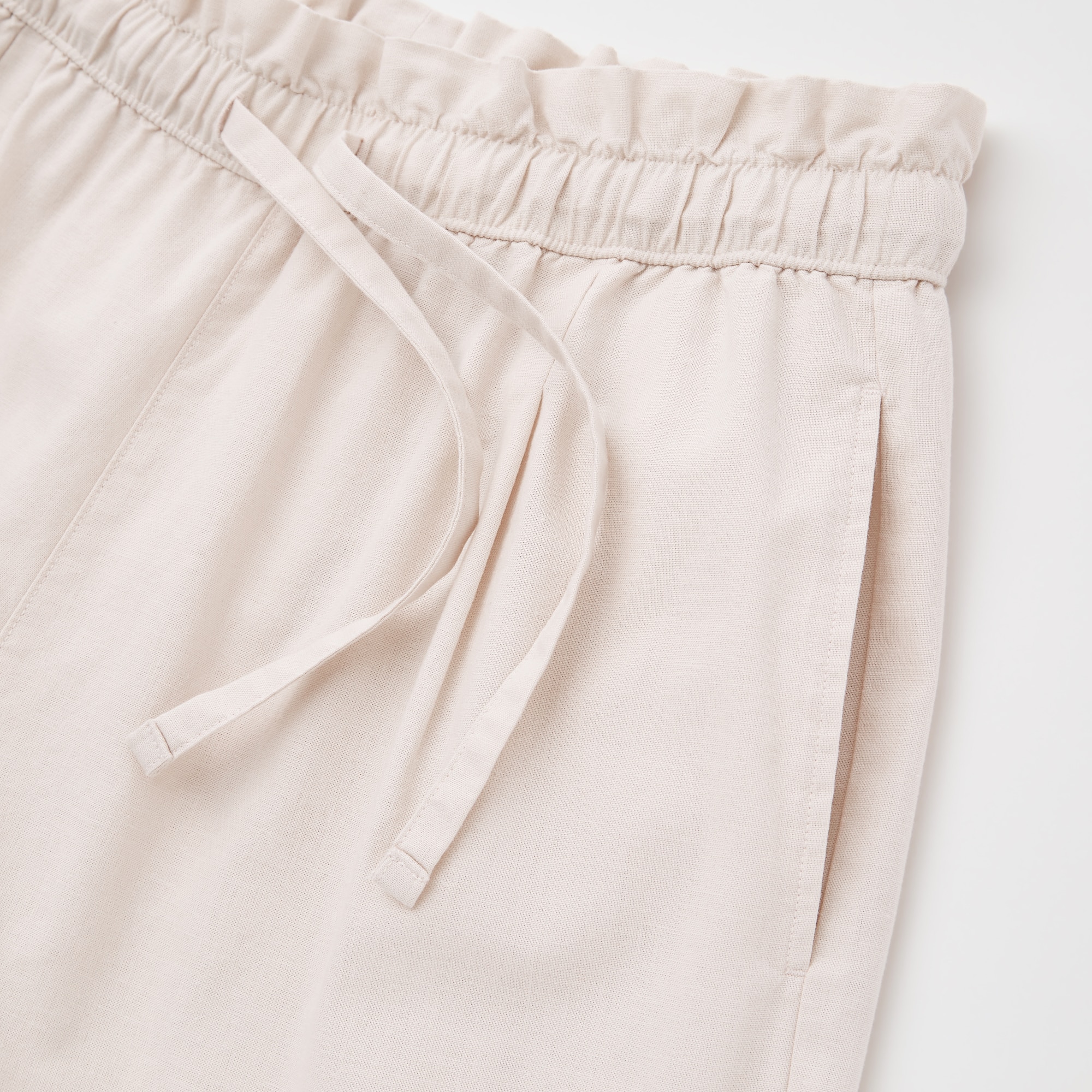 Women Cotton Linen Blend Relax Shorts | UNIQLO UK