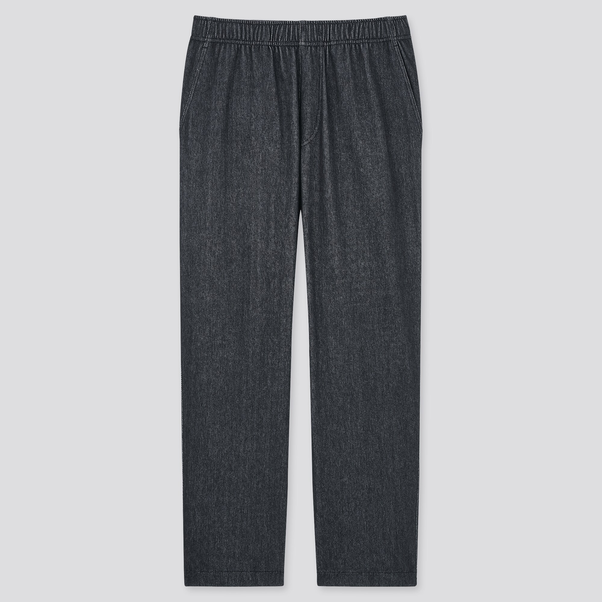 Men Jersey Relaxed Ankle Pants Uniqlo Us