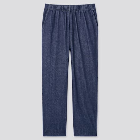 Jersey Relaxed Fit Ankle Length Trousers