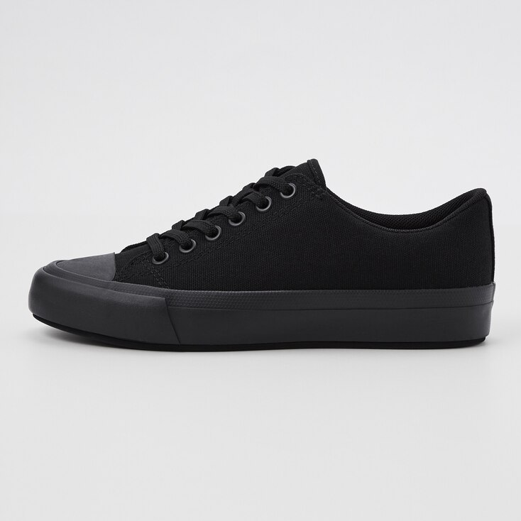 uniqlo cotton canvas sneakers