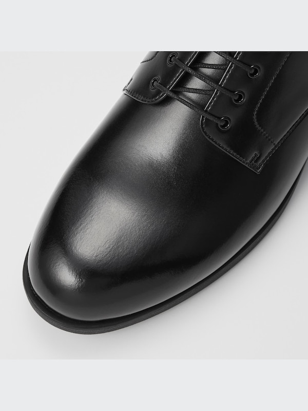 Plain Toe Derby Shoes
