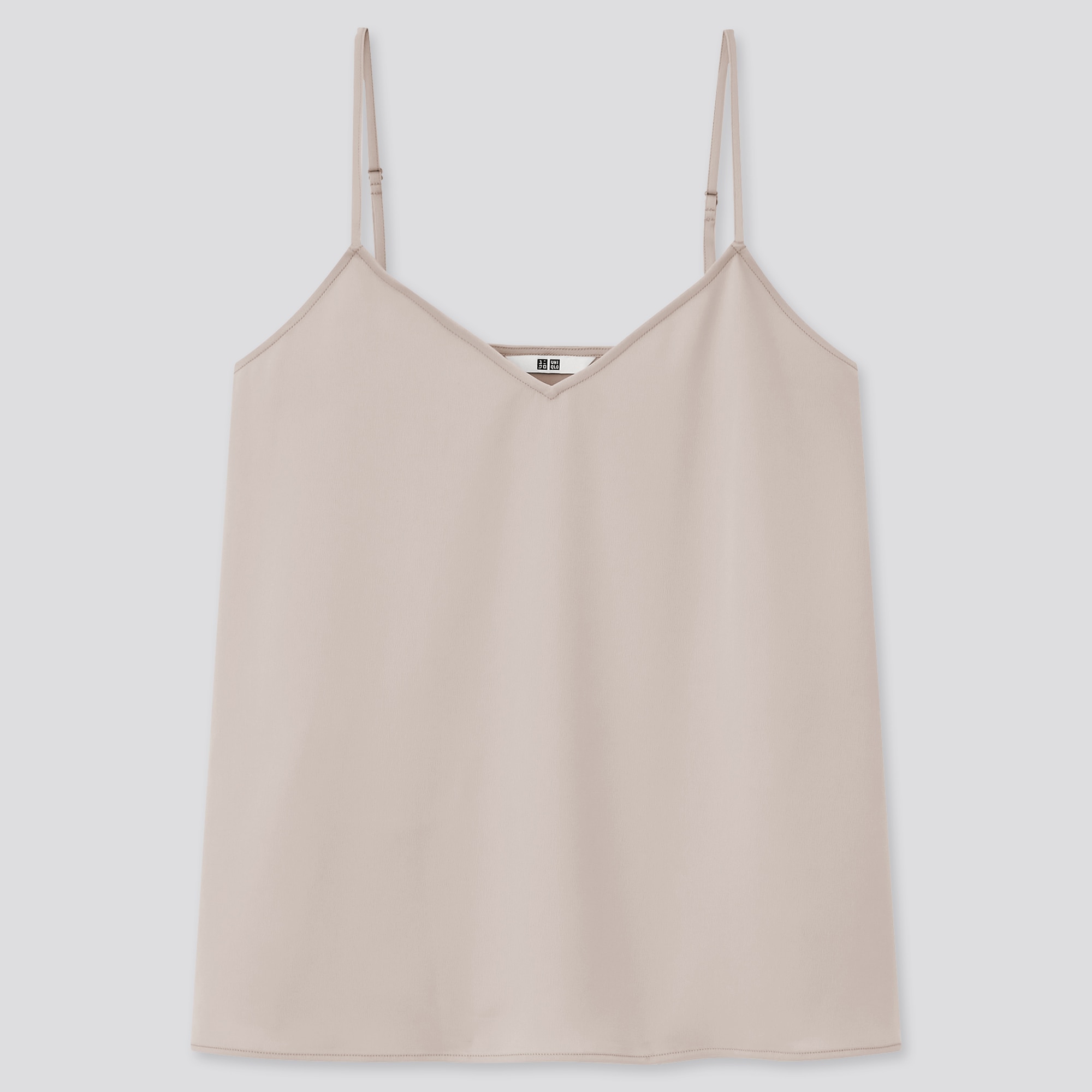 gray satin camisole