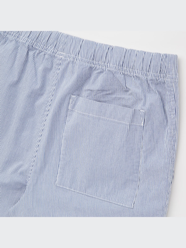 Cotton Relaxed Ankle Pants