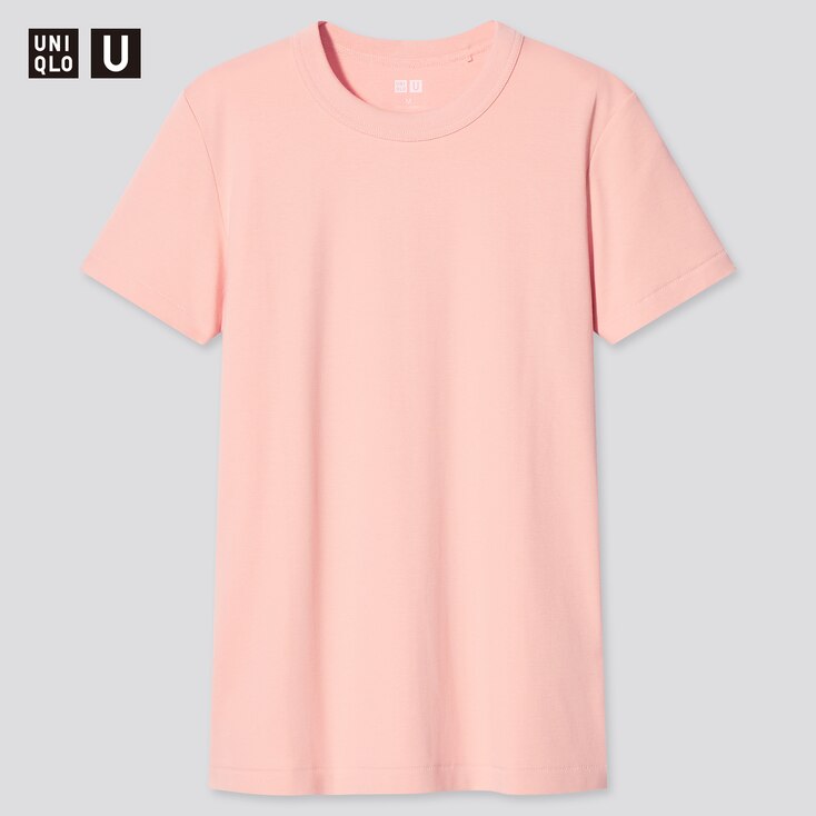 WOMEN UNIQLO U CREW NECK SHORT SLEEVED T-SHIRT