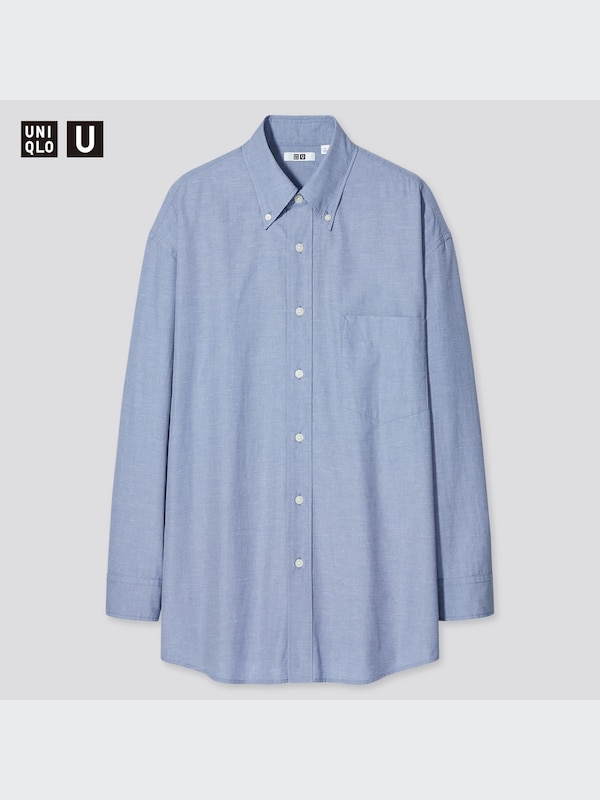 U Wide-Fit Long-Sleeve Shirt