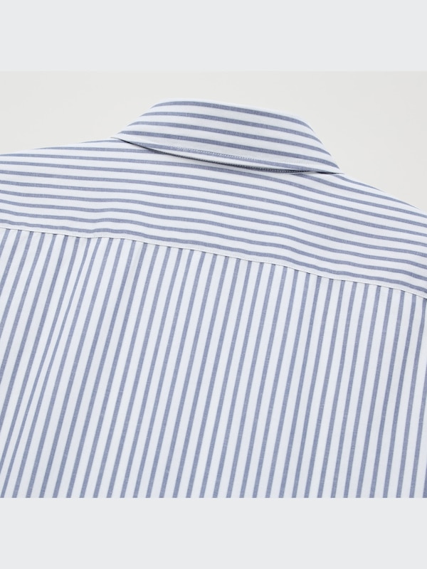 U Wide-Fit Striped Long-Sleeve Shirt
