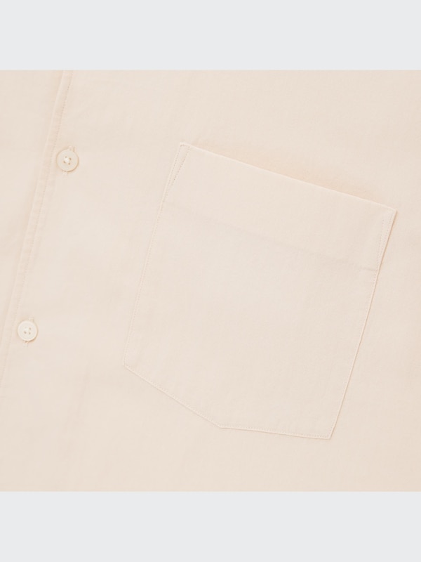 U Convertible Collar Short-Sleeve Shirt
