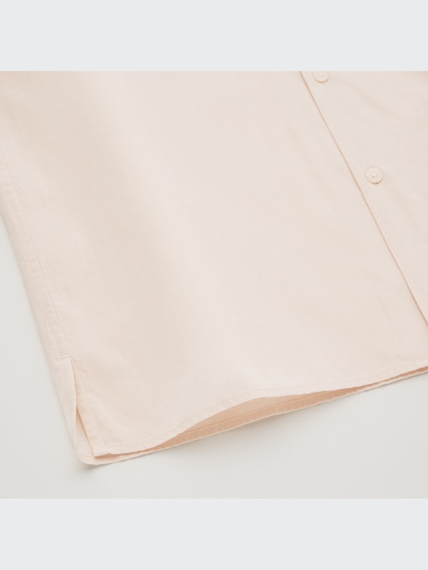 U Convertible Collar Short-Sleeve Shirt