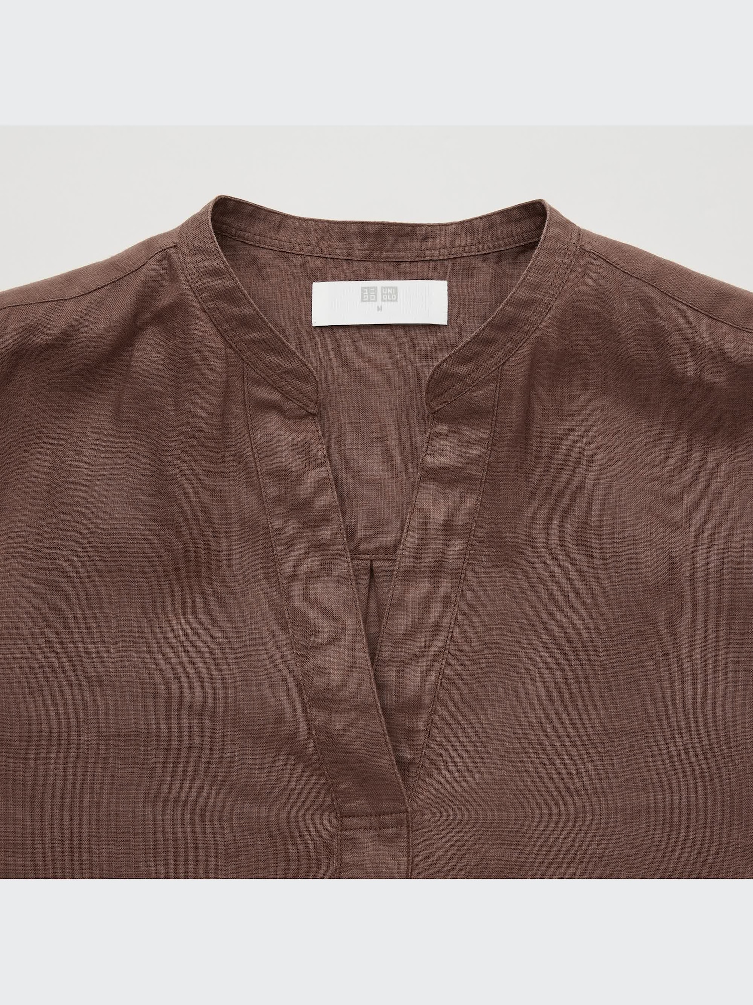 Premium Linen Skipper Collar 3/4-Sleeve Shirt | UNIQLO US