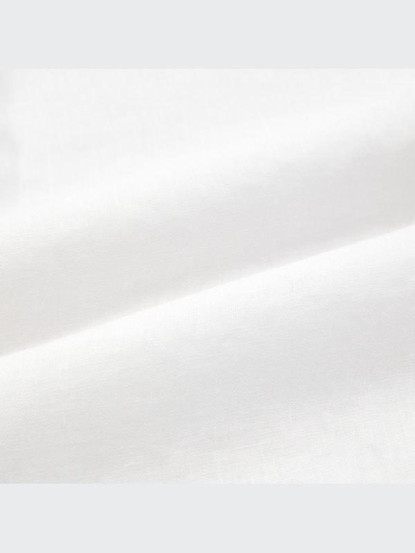 Premium Linen Skipper Collar 3/4-Sleeve Shirt