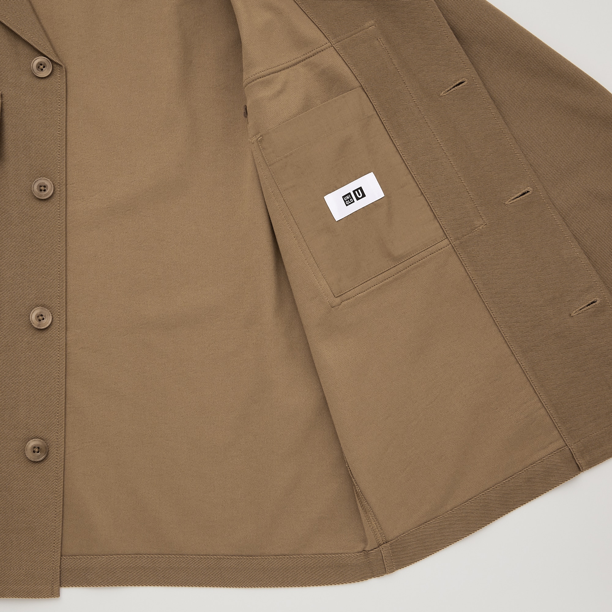 MEN'S UNIQLO U JERSEY SHIRTS JACKET 