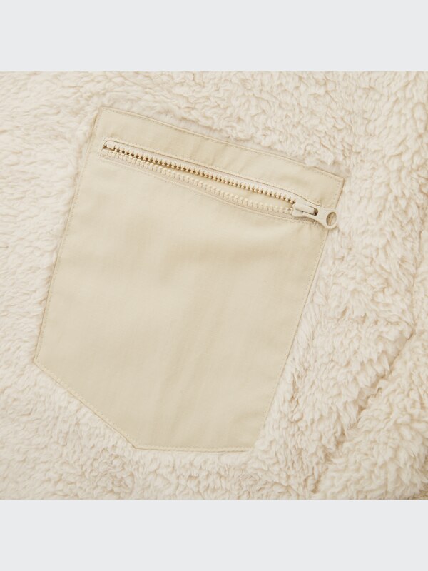 Fluffy Yarn Fleece Pullover Shirt