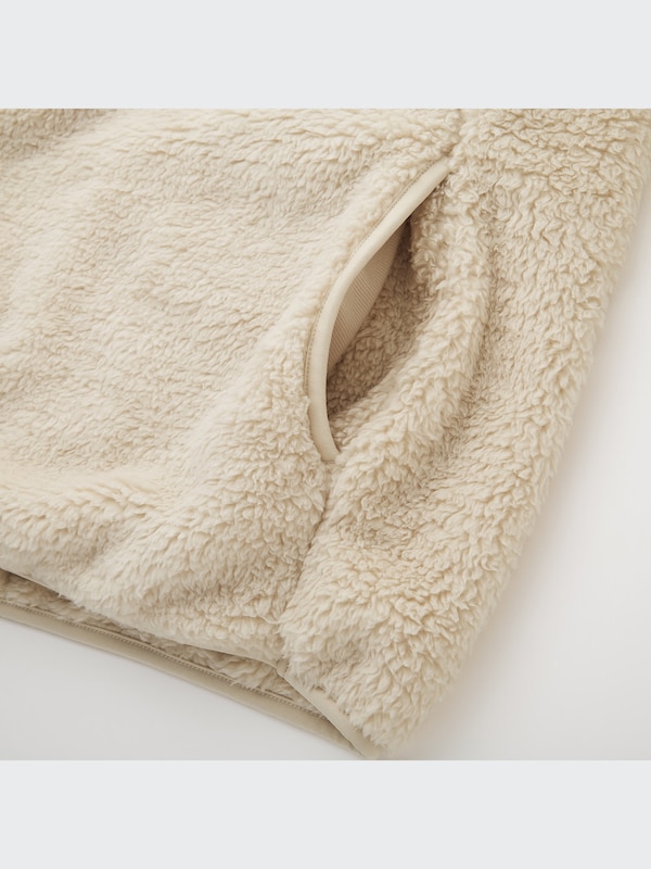 Fluffy Yarn Fleece Pullover Shirt