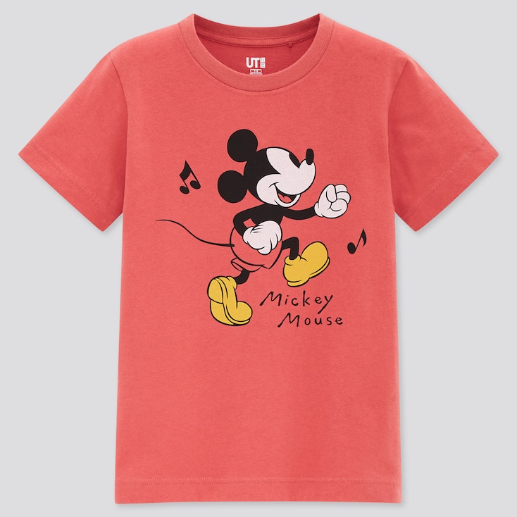 Uniqlo Kids Sounds Of Disney Ut Short Sleeve Graphic T Shirt Stylehint