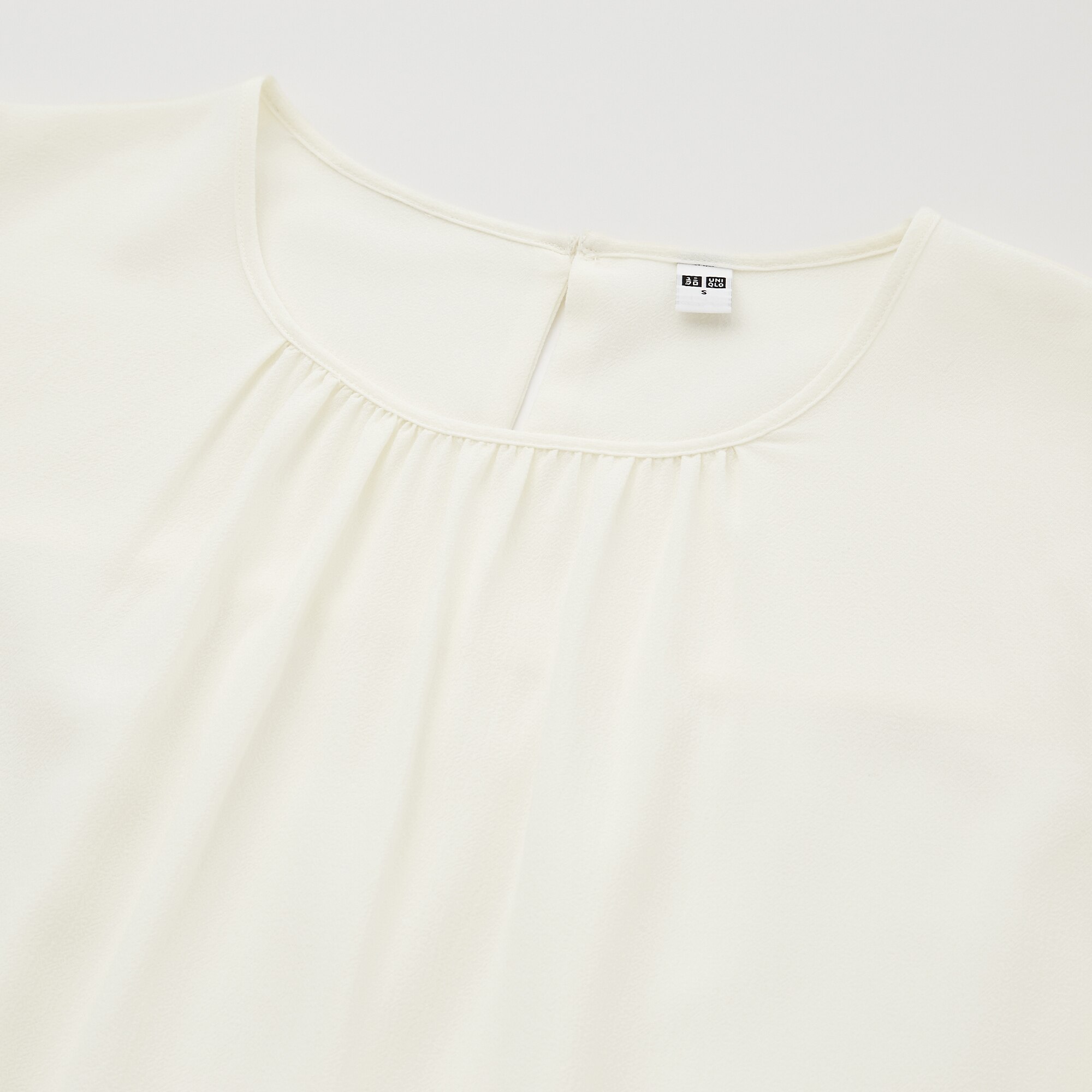 Rayon Georgette Long-Sleeve Blouse | UNIQLO US