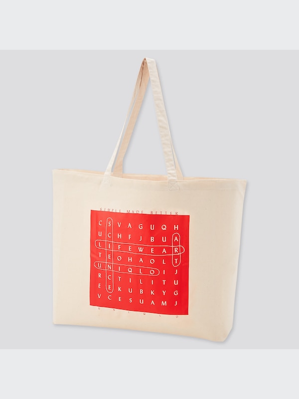 LifeWear Reusable Printed Tote Bag (Large)