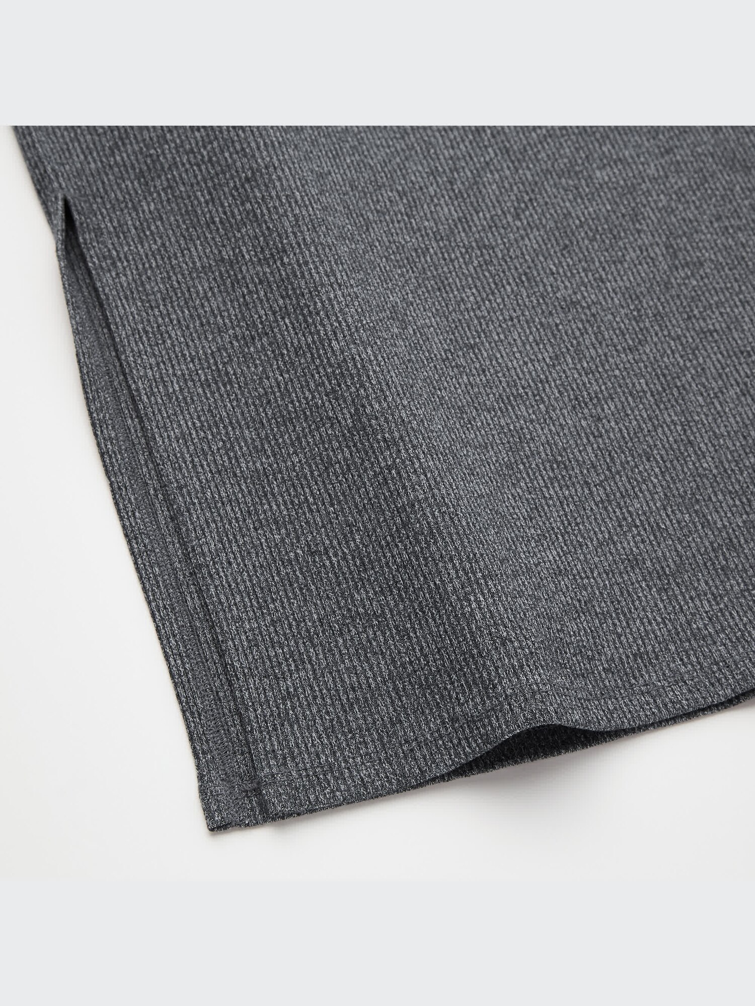 Ribbed Side Slit Short-Sleeve Long Dress | UNIQLO US Ribbed Side Slit Short-Sleeve Long Dress | UNIQLO US