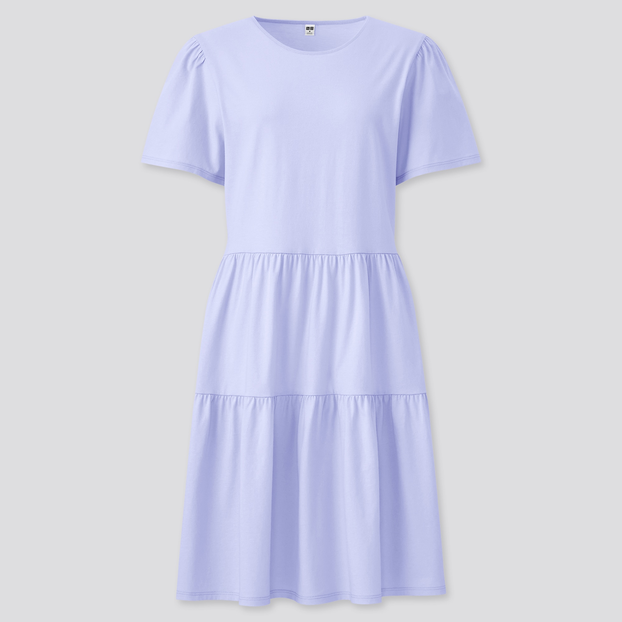 Smooth Cotton Short-Sleeve Dress | UNIQLO US
