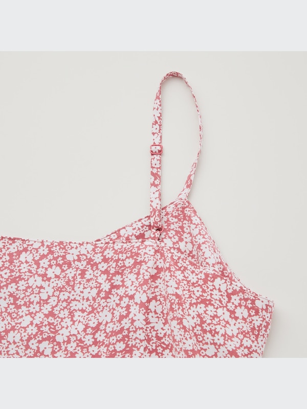 Printed Camisole Flare Dress