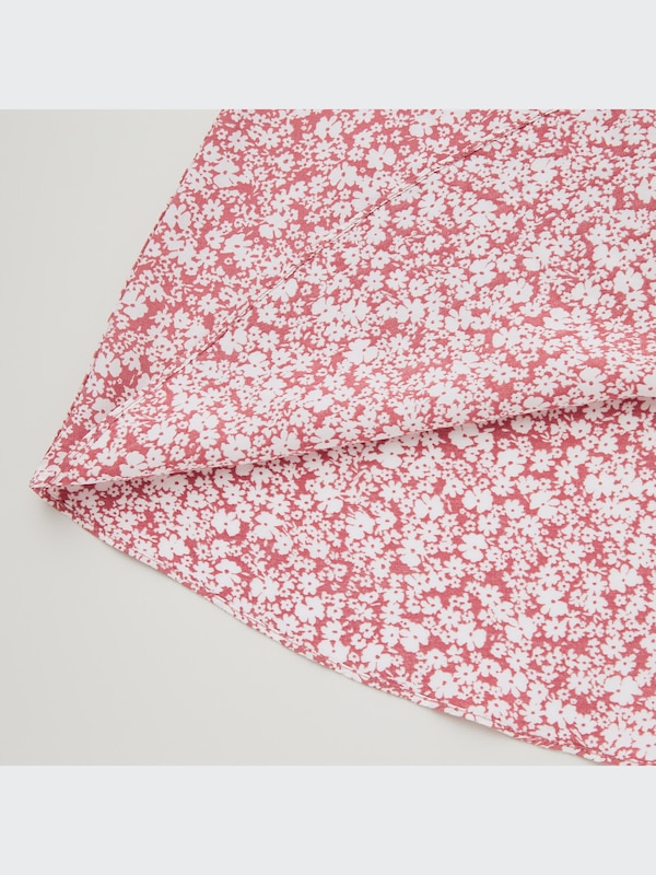 Printed Camisole Flare Dress