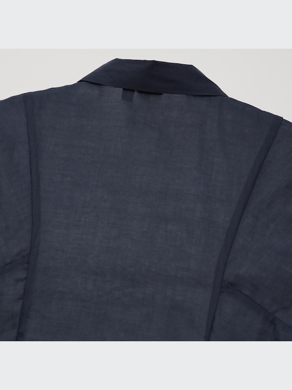 Ramie Cotton Long-Sleeve Shirt (Hana Tajima)