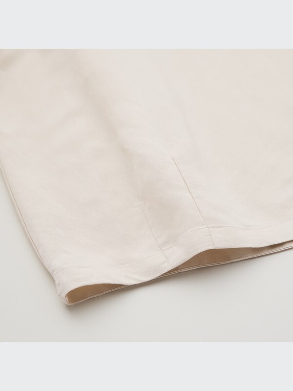 Rayon-Linen Long-Sleeve Blouse (Hana Tajima)
