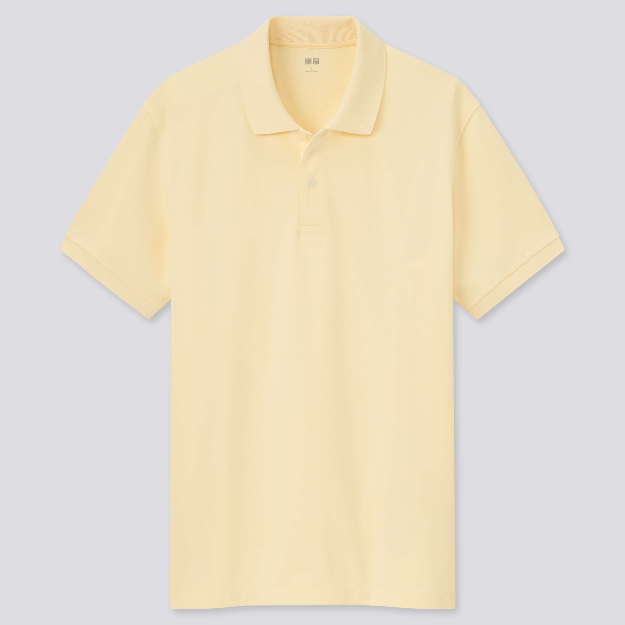 dry pique polo shirt uniqlo