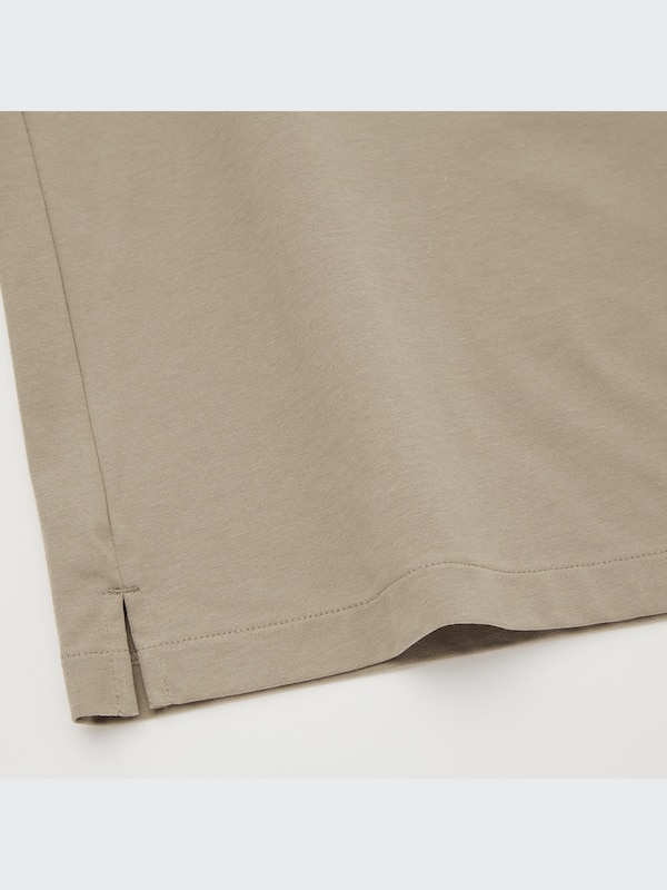 AIRism Fly-Front Polo Shirt