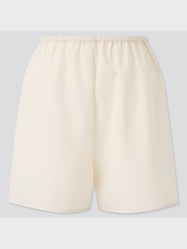 Rayon-Linen Tucked Tapered Pants (Hana Tajima)