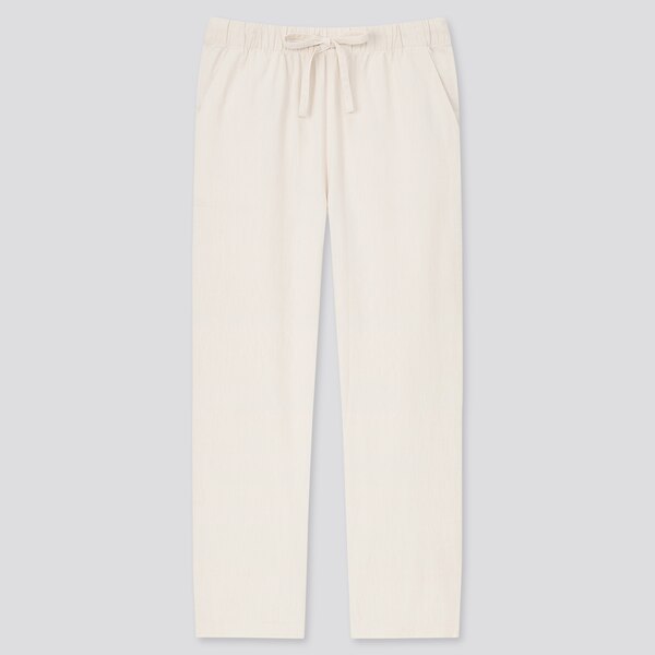 Cotton Relaxed Solid Ankle Pants | UNIQLO US