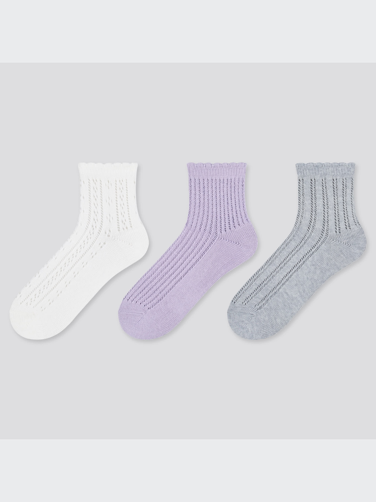 Crew Lace Socks (3 Pairs) | UNIQLO US