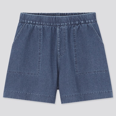 Women S Shorts Jean High Waisted Linen Shorts For Women Uniqlo Us