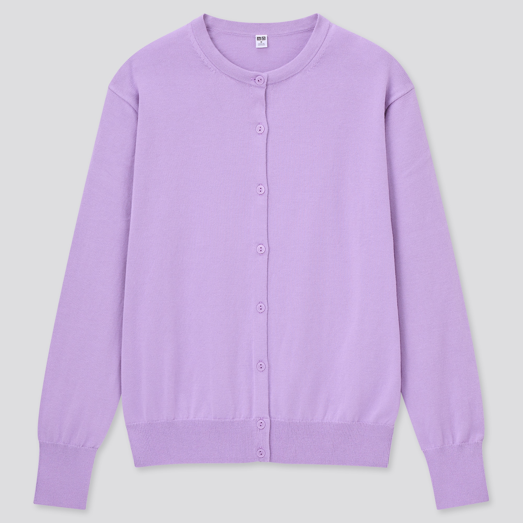 Cardigan lilac uniqlo Clearance