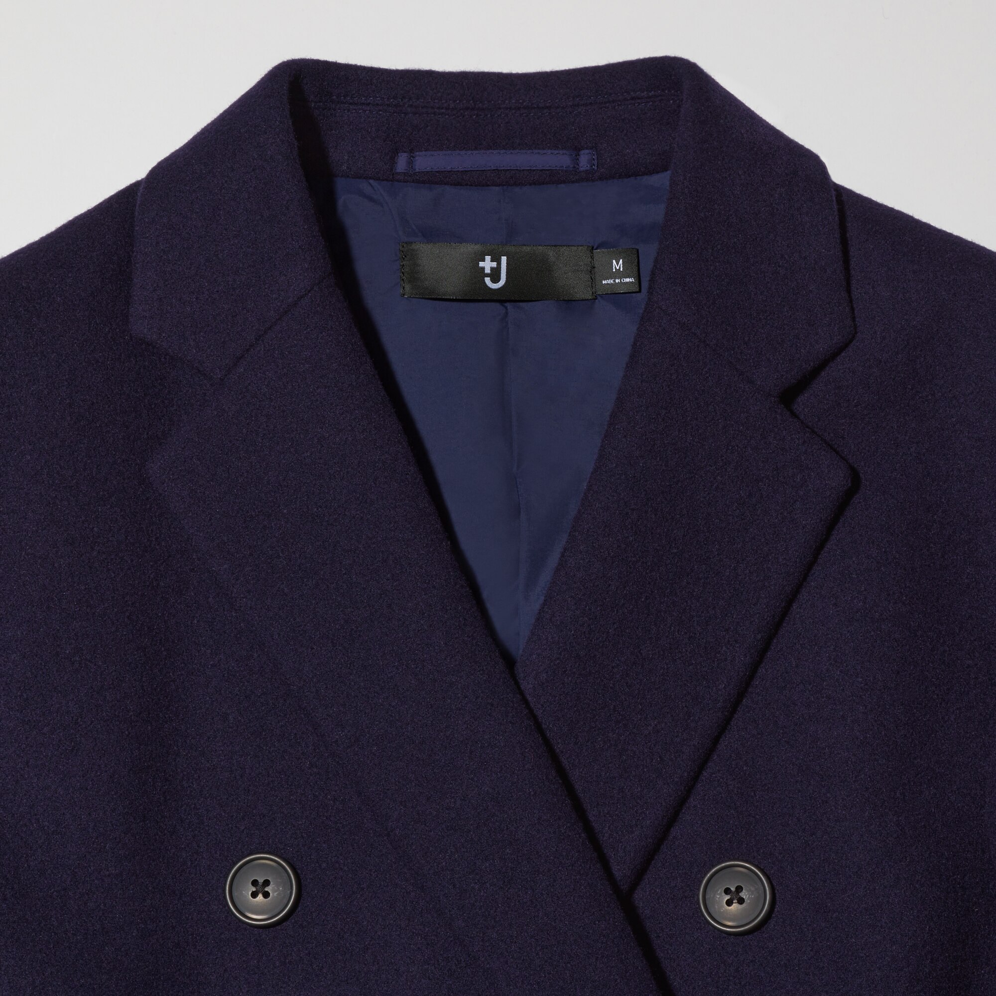 uniqlo double breasted jacket