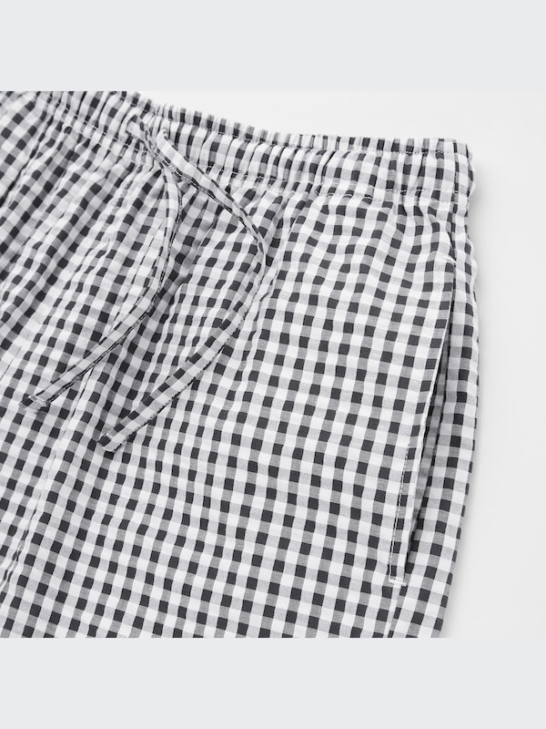 Cotton Relaco Seersucker Shorts