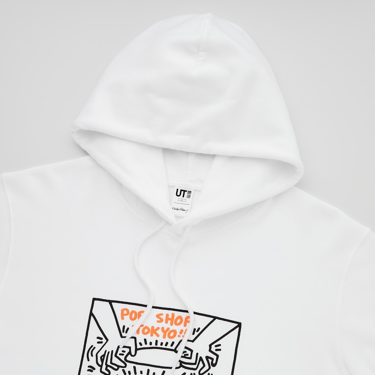 KEITH HARING x UNIQLO TOKYO MoMA SPRZ NY Hoodie US size S NWT Black SOLD OUT