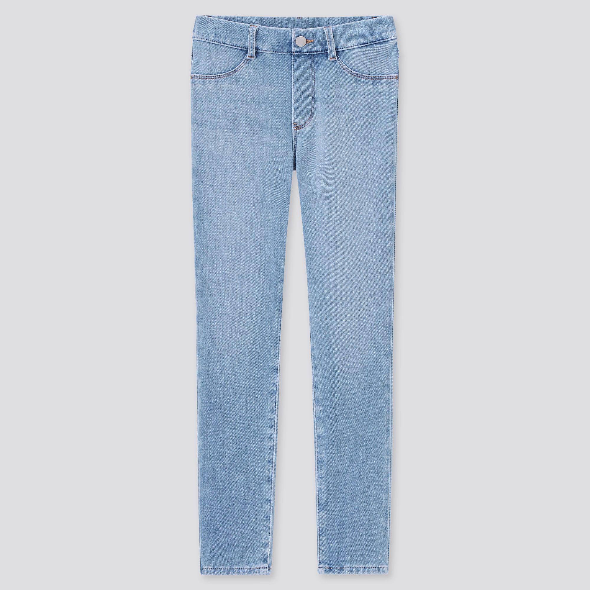 Uniqlo Jeans Women's 10 Blue Skinny Jeggings Denim Stretch Size 10 (26X24)  * 