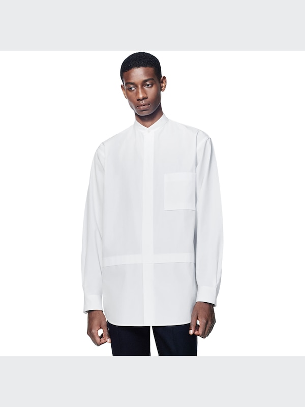+J Supima® Cotton Oversized Long-Sleeve Shirt