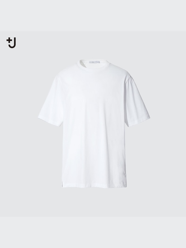 +J Supima® Cotton Relaxed-Fit Crew Neck T-Shirt